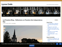 Tablet Screenshot of lynnecobb.com